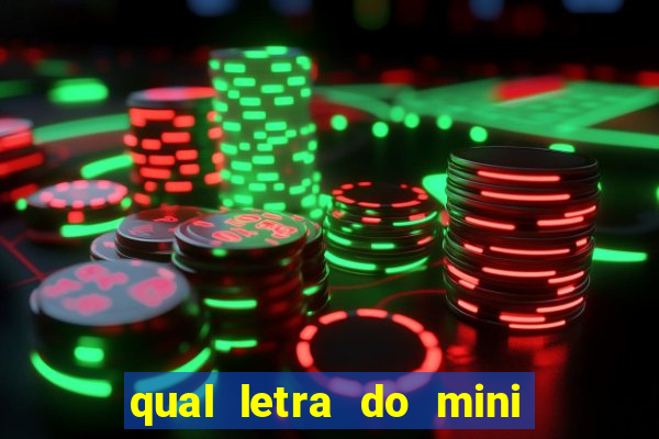 qual letra do mini dolar hoje